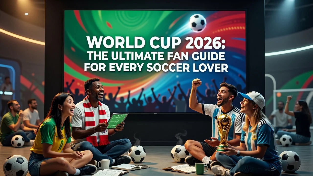 Professional header image for list-based article: World Cup 2026: The Ultimate Fan Guide for Every Soccer L...