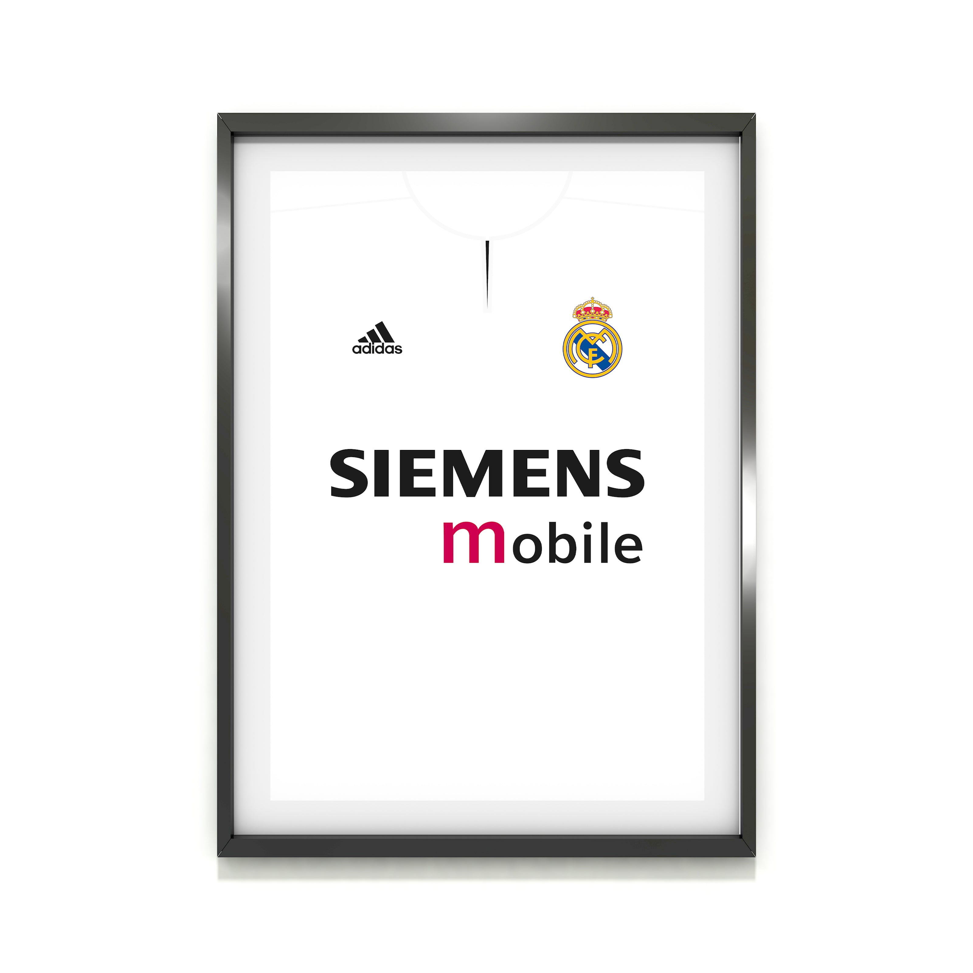 David Beckham Real Madrid (Delantero) Lámina de Arte Pesada - Póster de Fútbol - Regalo Perfecto - Regalo de Cumpleaños para Él