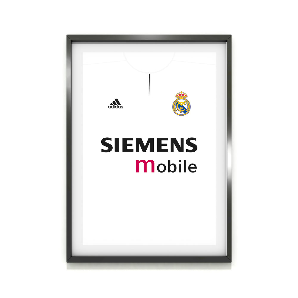 David Beckham Real Madrid (Delantero) Lámina de Arte Pesada - Póster de Fútbol - Regalo Perfecto - Regalo de Cumpleaños para Él