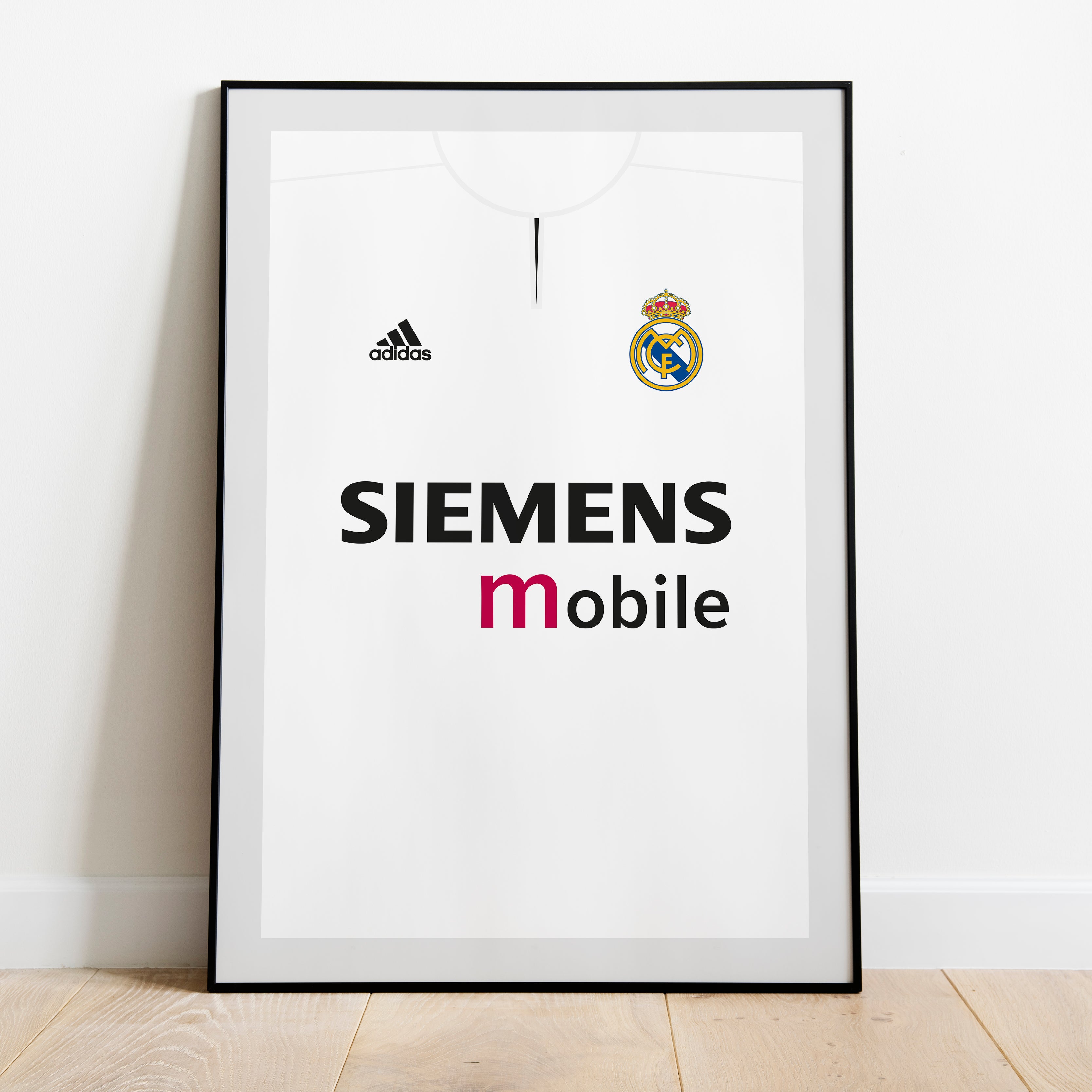 David Beckham Real Madrid (Delantero) Lámina de Arte Pesada - Póster de Fútbol - Regalo Perfecto - Regalo de Cumpleaños para Él