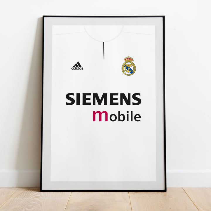 David Beckham Real Madrid (Front) Heavyweight Art Print - Football Post - Perfect Gift - Birthday Present for Him