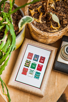 Cliftonville Heavyweight Art Print - Football Post - Perfect Gift - Birthday Present for Him