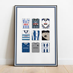 Coleraine Heavyweight Art Print - Football Post - Perfect Gift - Birthday Present for Him