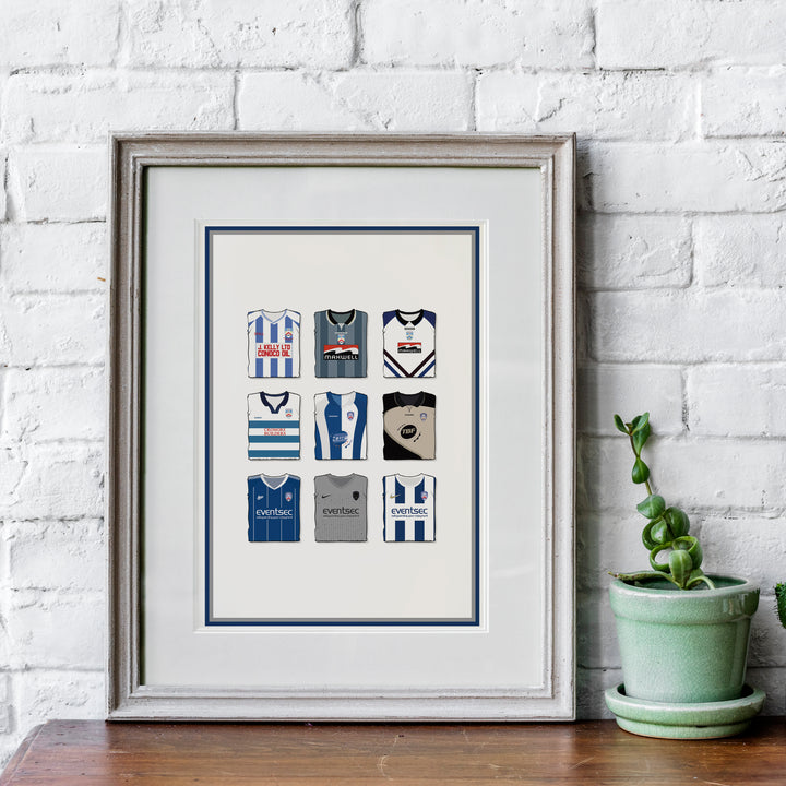 Coleraine Heavyweight Art Print - Football Post - Perfect Gift - Birthday Present for Him