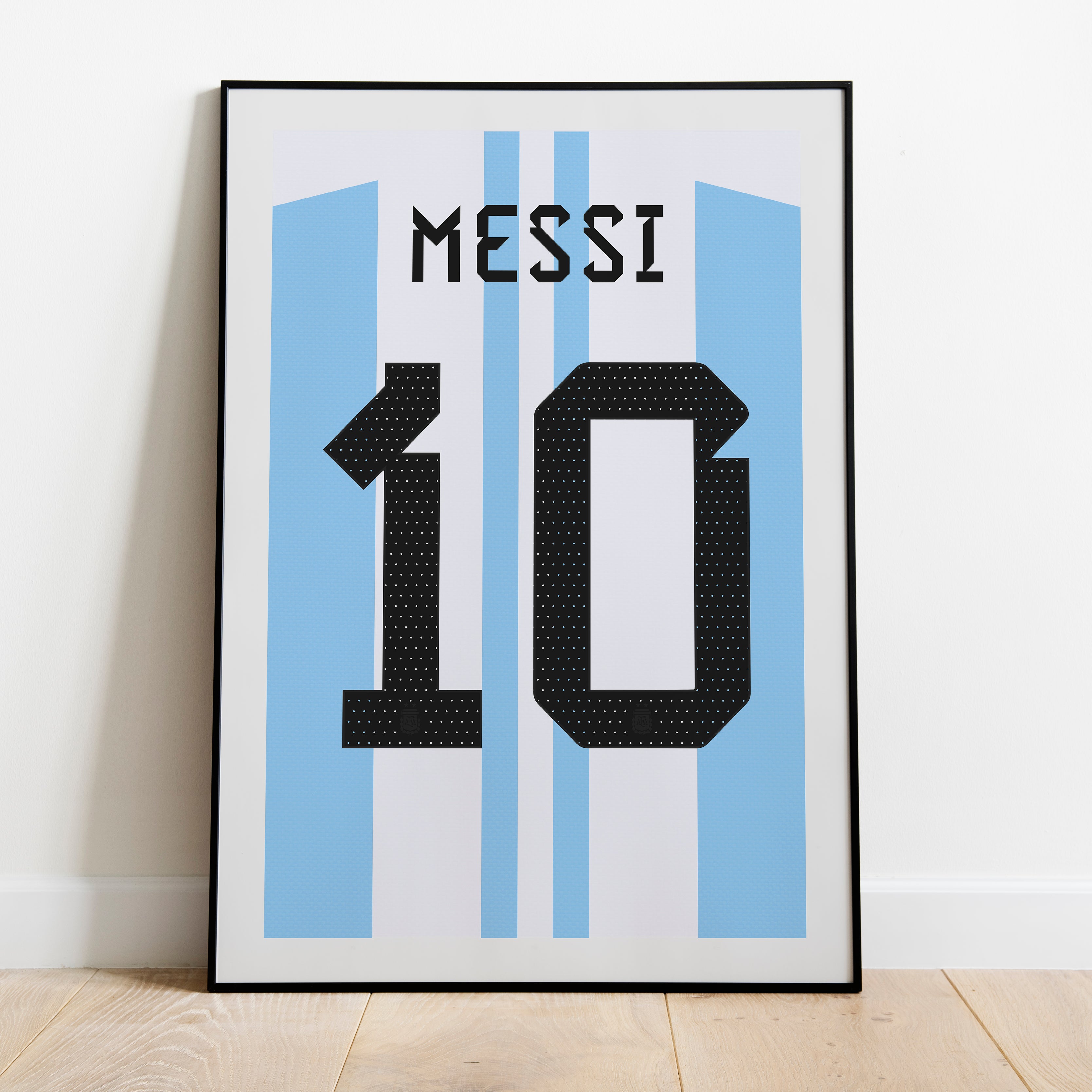 Messi Argentina 22/23 Heavyweight Art Print - Football Post - Perfect Gift - Birthday Present for Him