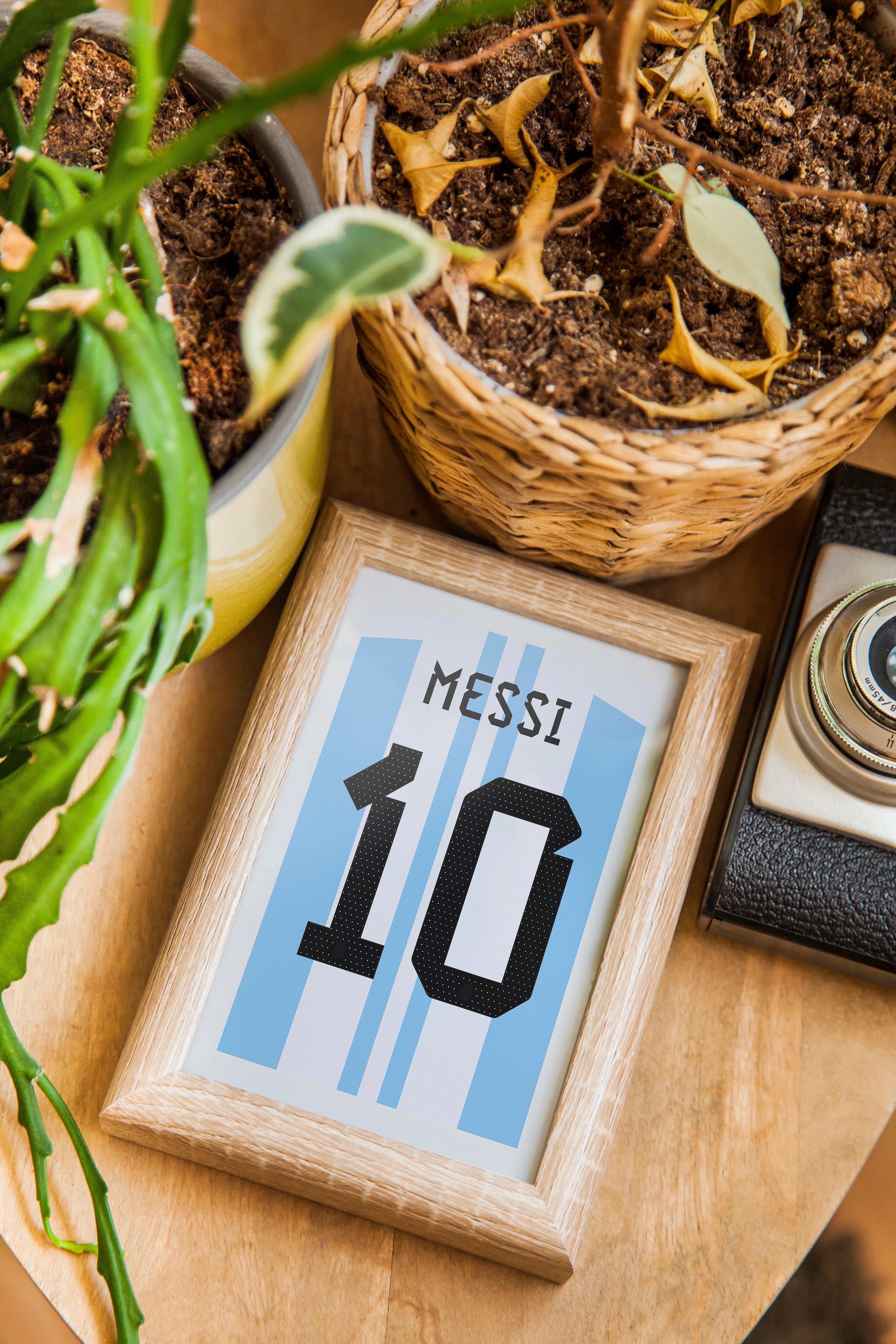 Messi Argentina 22/23 Heavyweight Art Print - Football Post - Perfect Gift - Birthday Present for Him