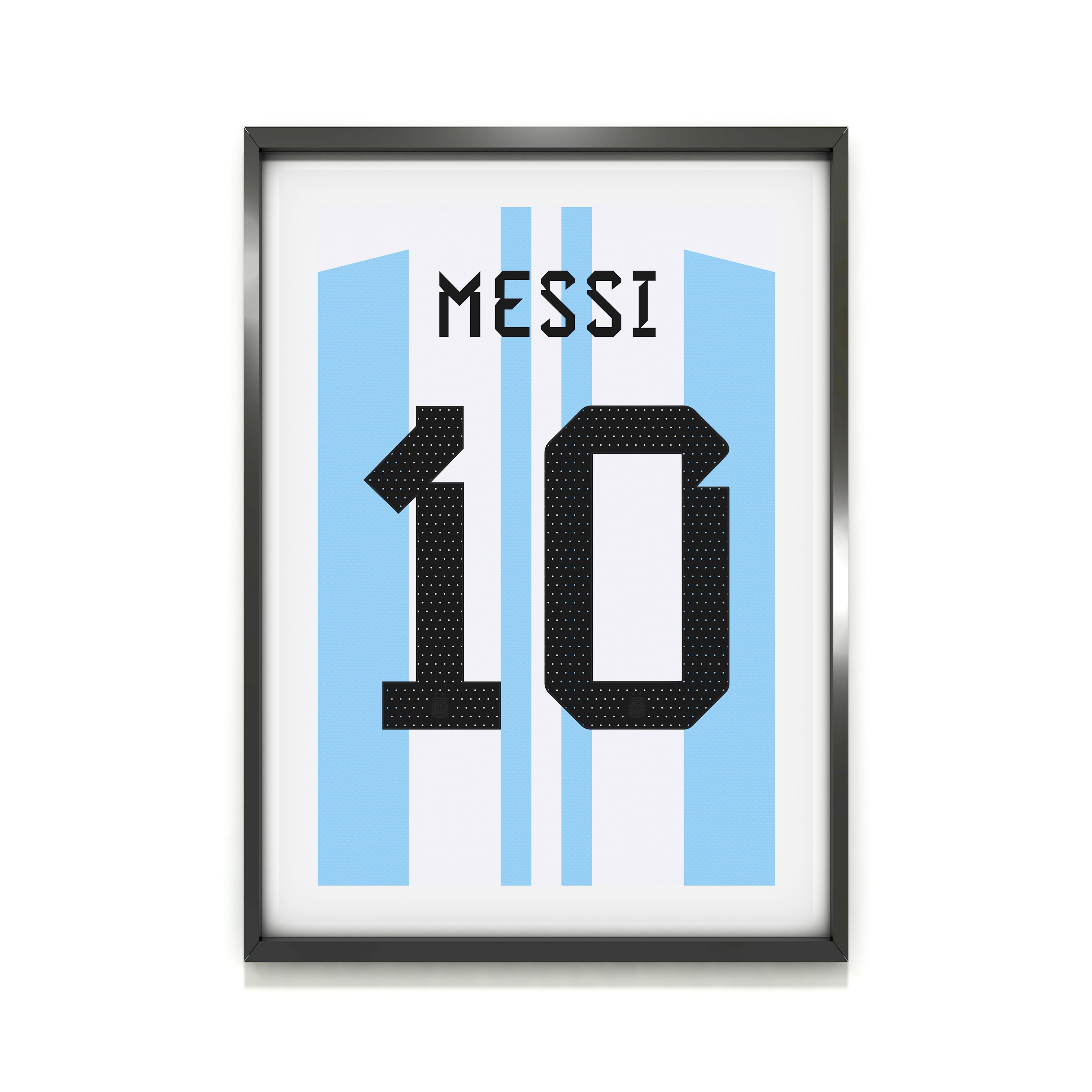 Messi Argentina 22/23 Heavyweight Art Print - Football Post - Perfect Gift - Birthday Present for Him