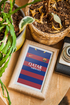 Messi Barcellona 15/16 (Fronte) Stampa d&