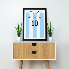 Messi Argentina 22/23 (Fronte) Stampa d&