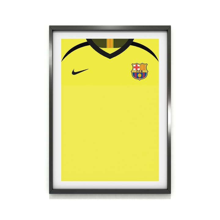 Messi Barcelona 2005/06 (Front) Heavyweight Art Print - Football Post - Perfect Gift - Birthday Present for Him