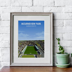 Stampa artistica Mounreview Park Heavyweight - Palo da calcio - Regalo perfetto - Regalo di compleanno per lui