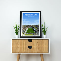 Stampa artistica Mounreview Park Heavyweight - Palo da calcio - Regalo perfetto - Regalo di compleanno per lui