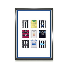 Newcastle Collection Heavyweight Art Print - Football Post - Perfect Gift - Birthday Present for Him