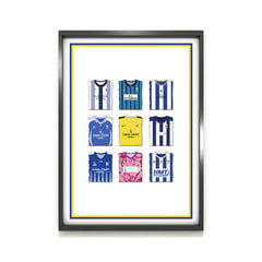 Newry City Heavyweight Art Print - Football Post - Perfect Gift - Birthday Present for Him