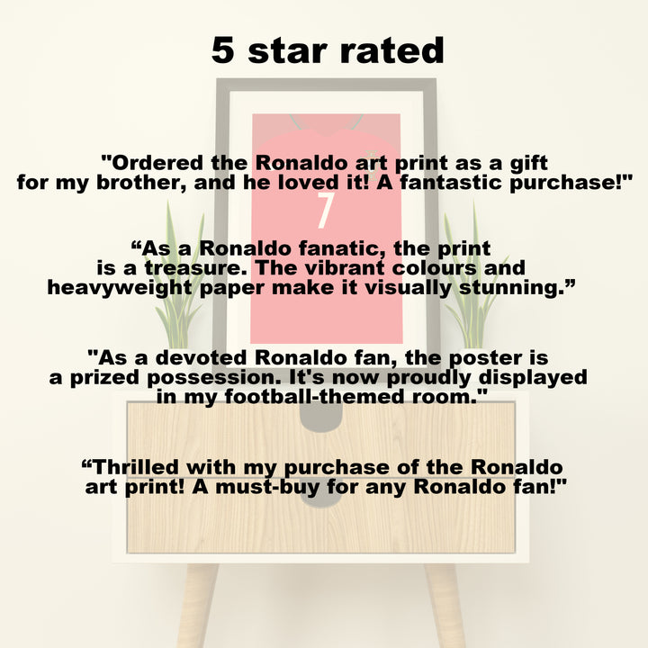 Ronaldo Portogallo 2016 (Fronte) Stampa d&