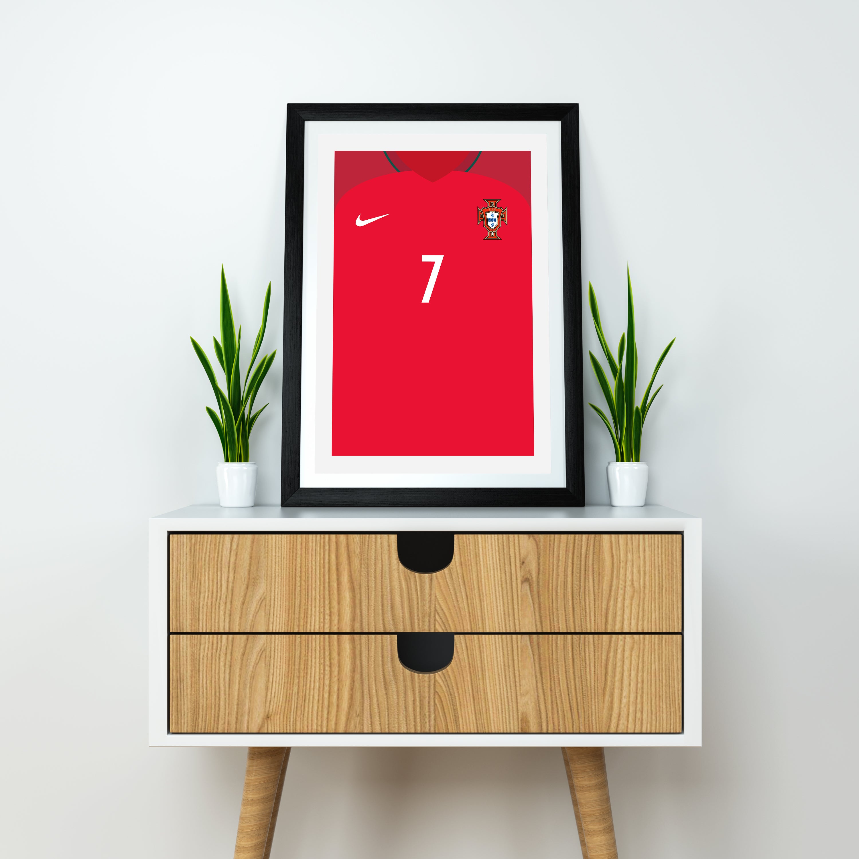 Ronaldo Portugal 2016 (Front) Heavyweight Art Print - Football Post - Perfect Gift - Birthday Present for Him