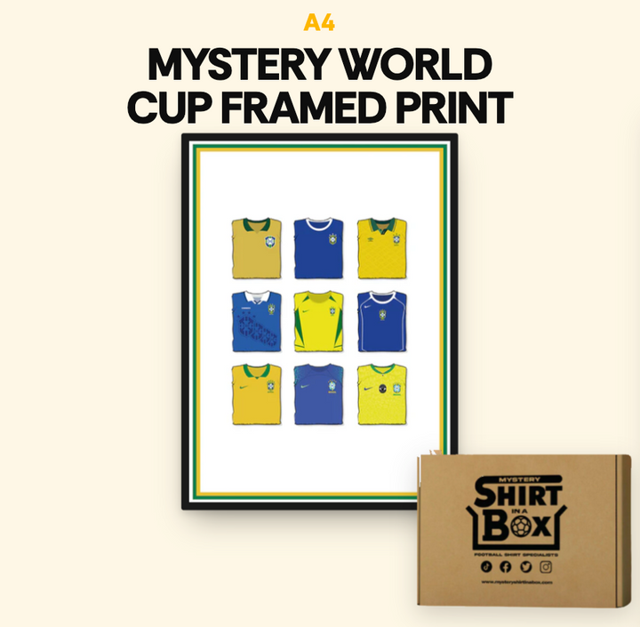 Mystery World Cup A4 Framed Print