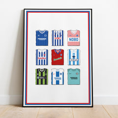 Stampa artistica pesante Brighton Collection - Palo da calcio - Regalo perfetto - Regalo di compleanno per lui
