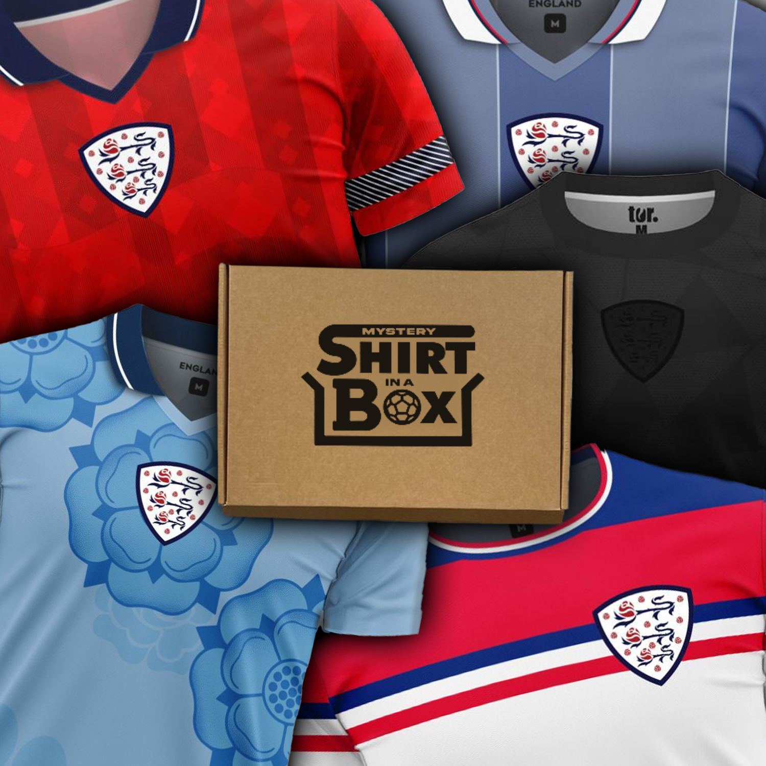 England Retro Inspired Box