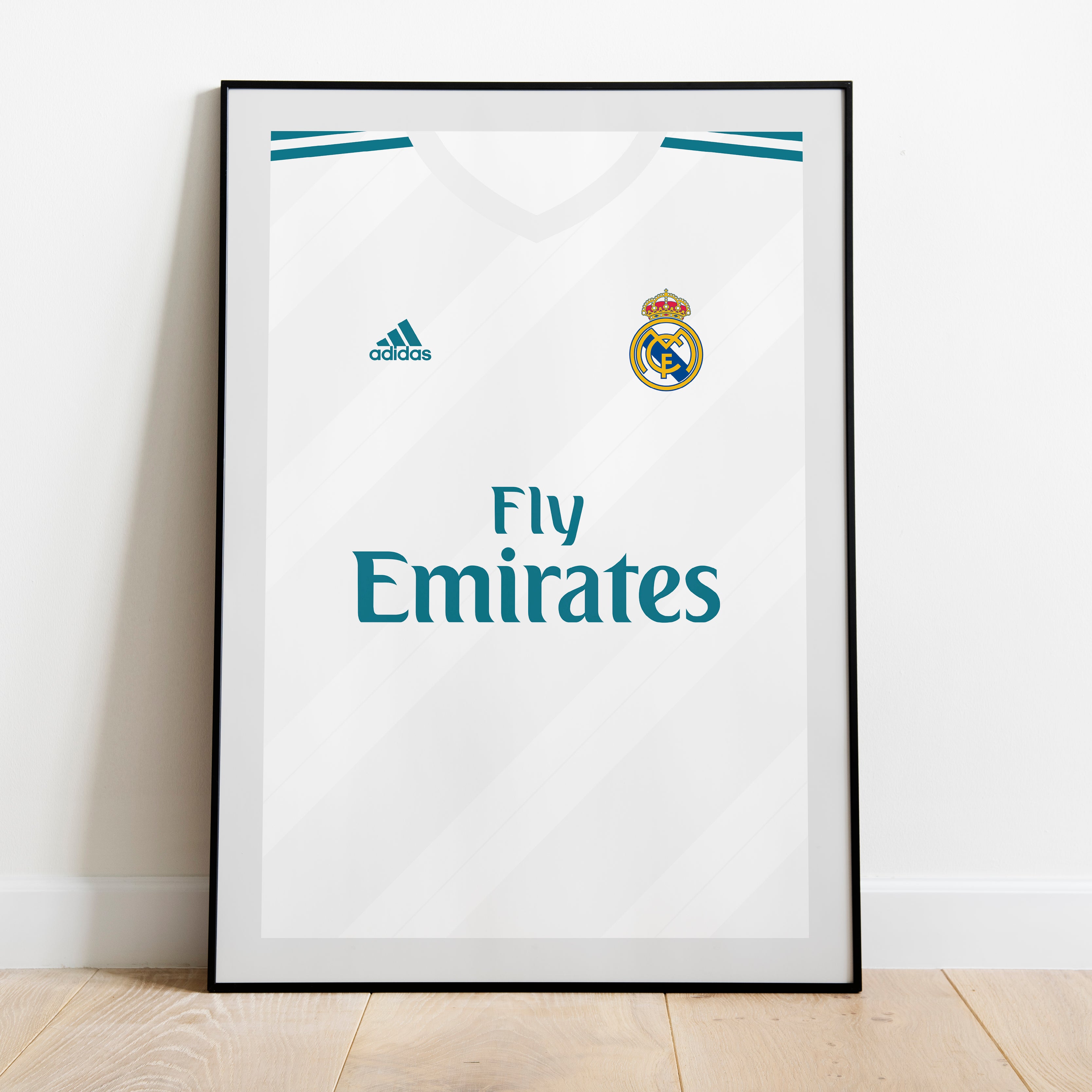 Ronaldo Real Madrid 2017/18 (Fronte) Stampa d&
