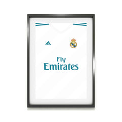 Ronaldo Real Madrid 2017/18 (Front) Heavyweight Art Print - Football Post - Perfect Gift - Birthday Present for Him