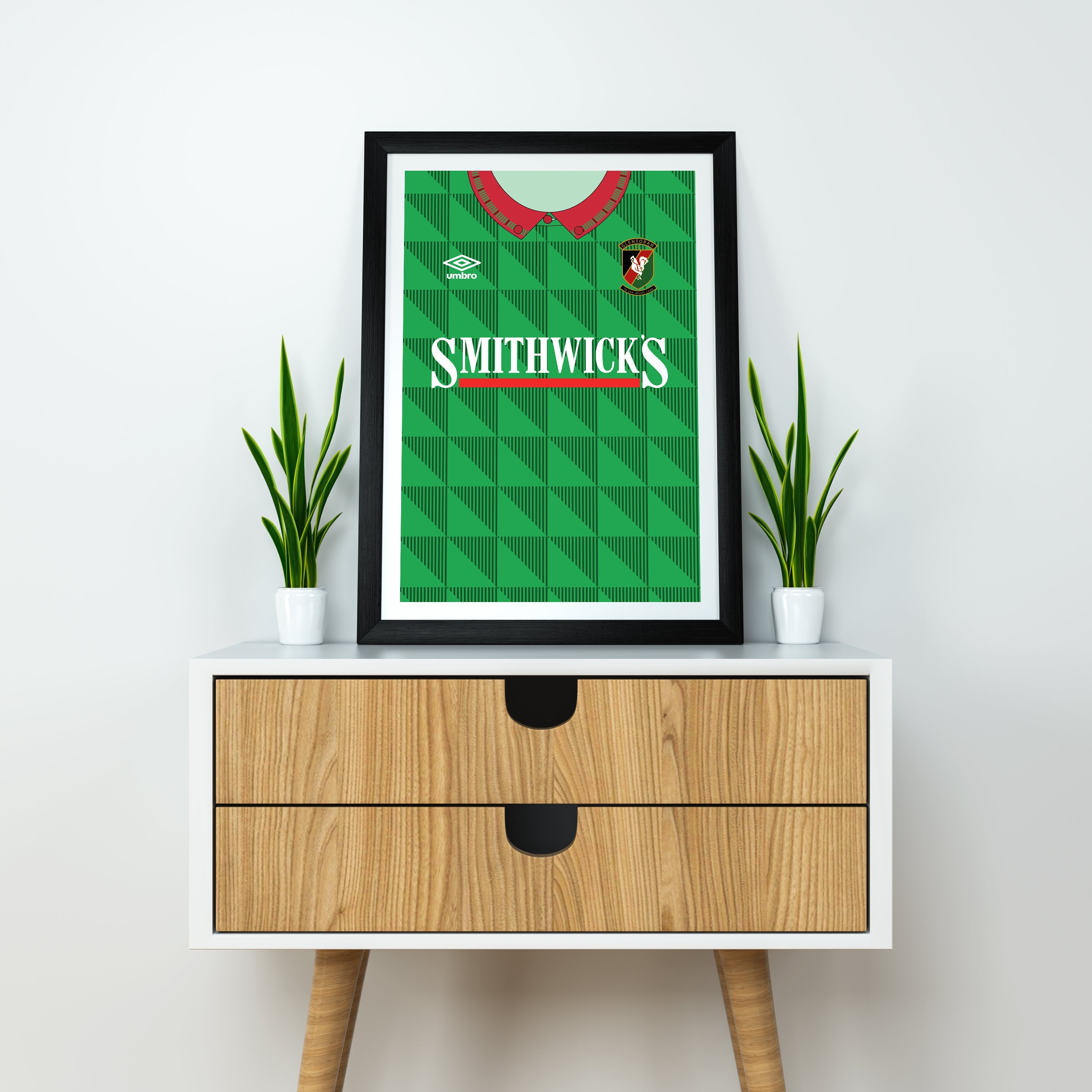 Lámina artística gruesa Glentoran 90/92