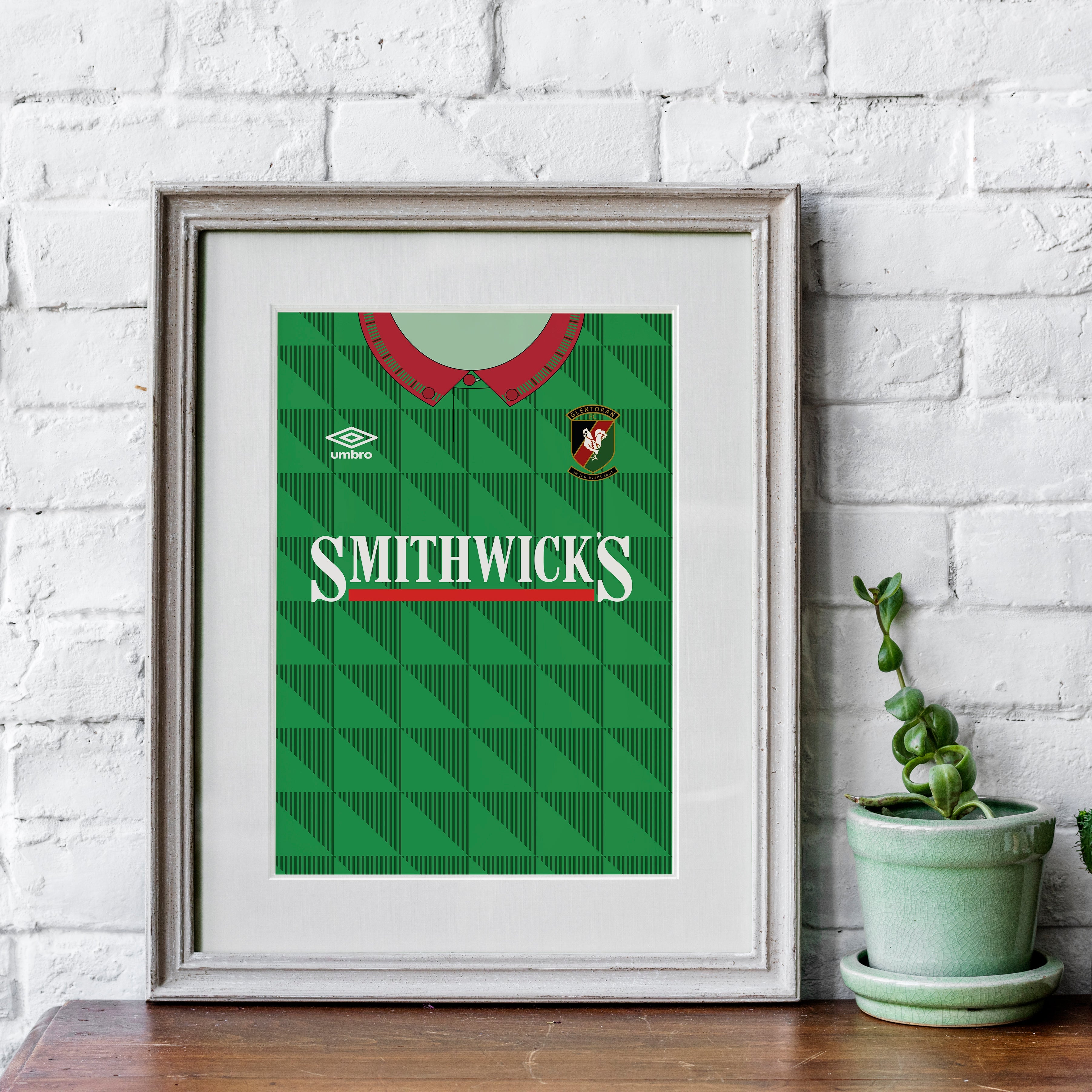 Lámina artística gruesa Glentoran 90/92