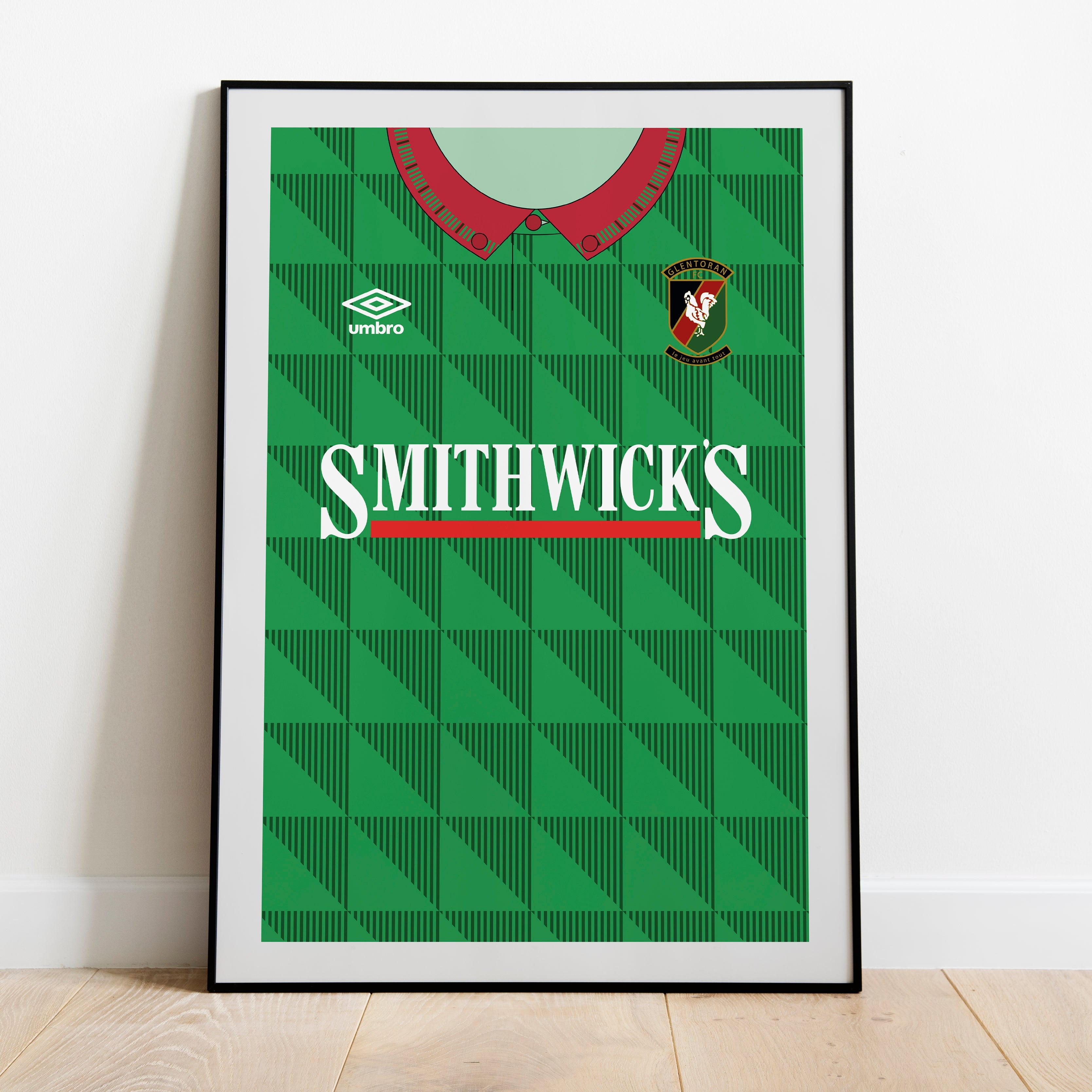 Lámina artística gruesa Glentoran 90/92