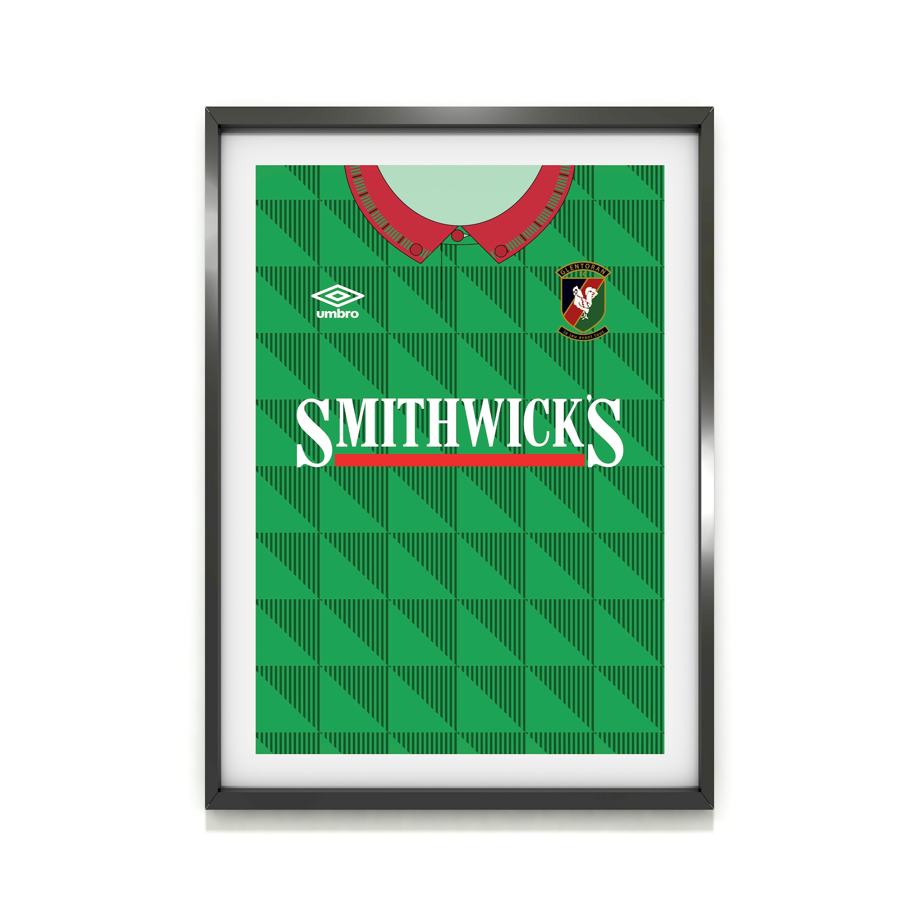 Lámina artística gruesa Glentoran 90/92