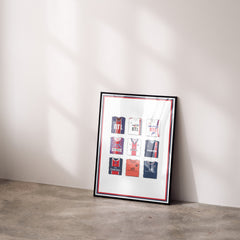 Lámina artística gruesa de la colección PSG