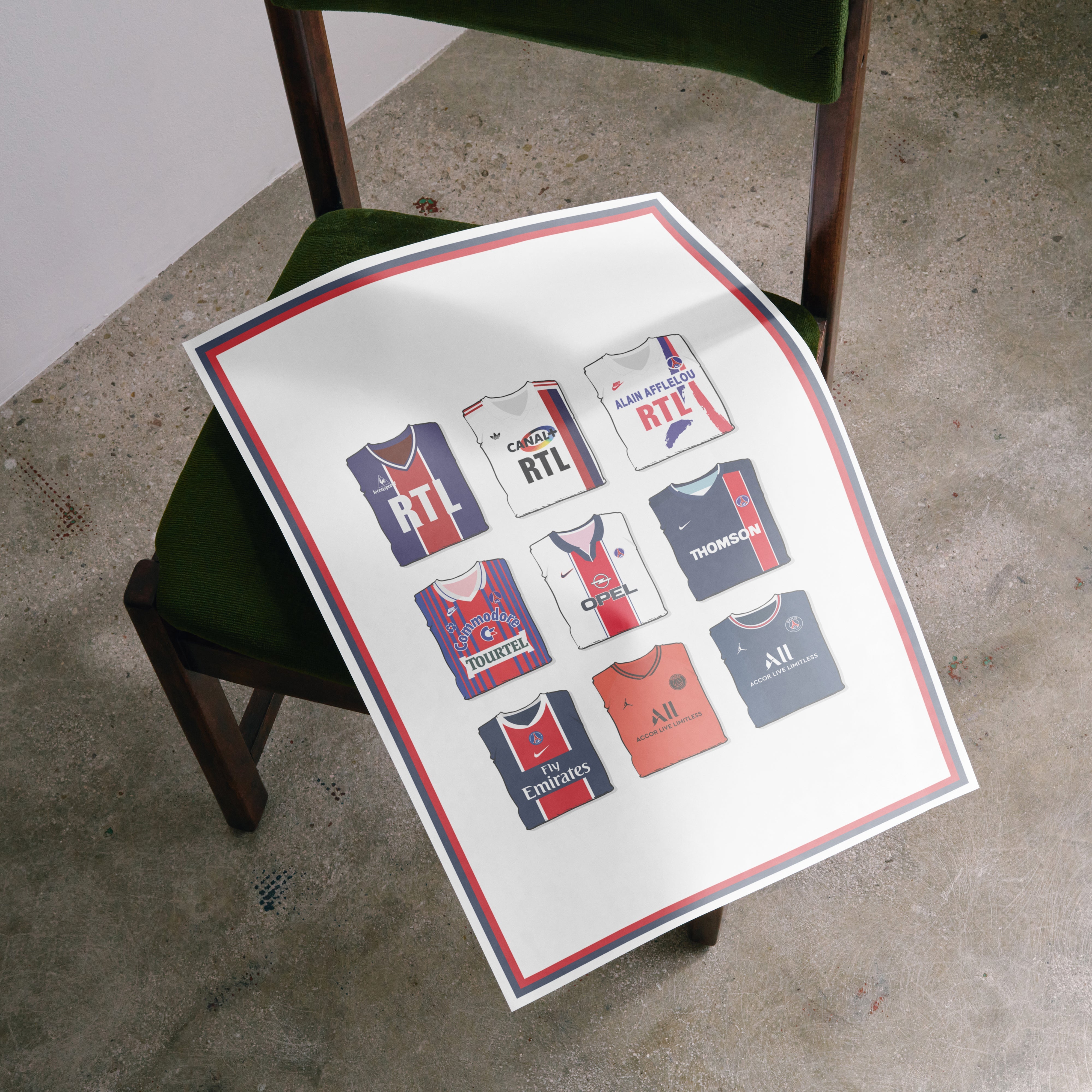 PSG Collection Heavyweight Art Print