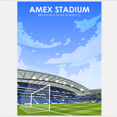 Amex Stadium Heavyweight Art Print