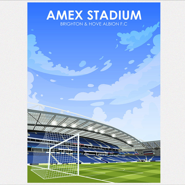 Amex Stadium Heavyweight Art Print