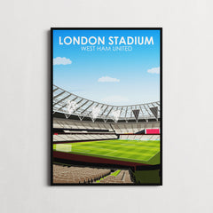 London Stadium Heavyweight Art Print