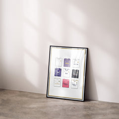 Real Madrid Collection Heavyweight Art Print
