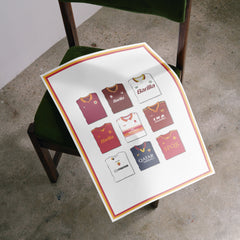 AS Roma Collection Stampa d&