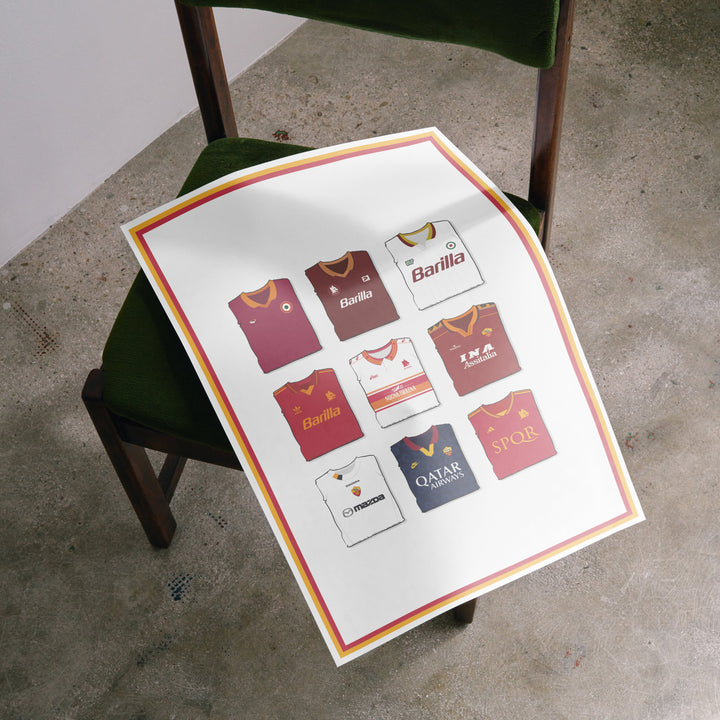 AS Roma Collection Stampa d&