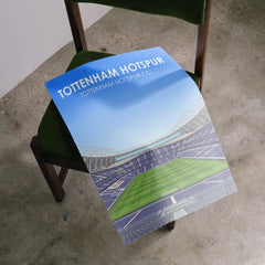 Lámina artística de gran tamaño del Tottenham Hotspur