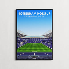 Lámina artística de gran tamaño del Tottenham Hotspur
