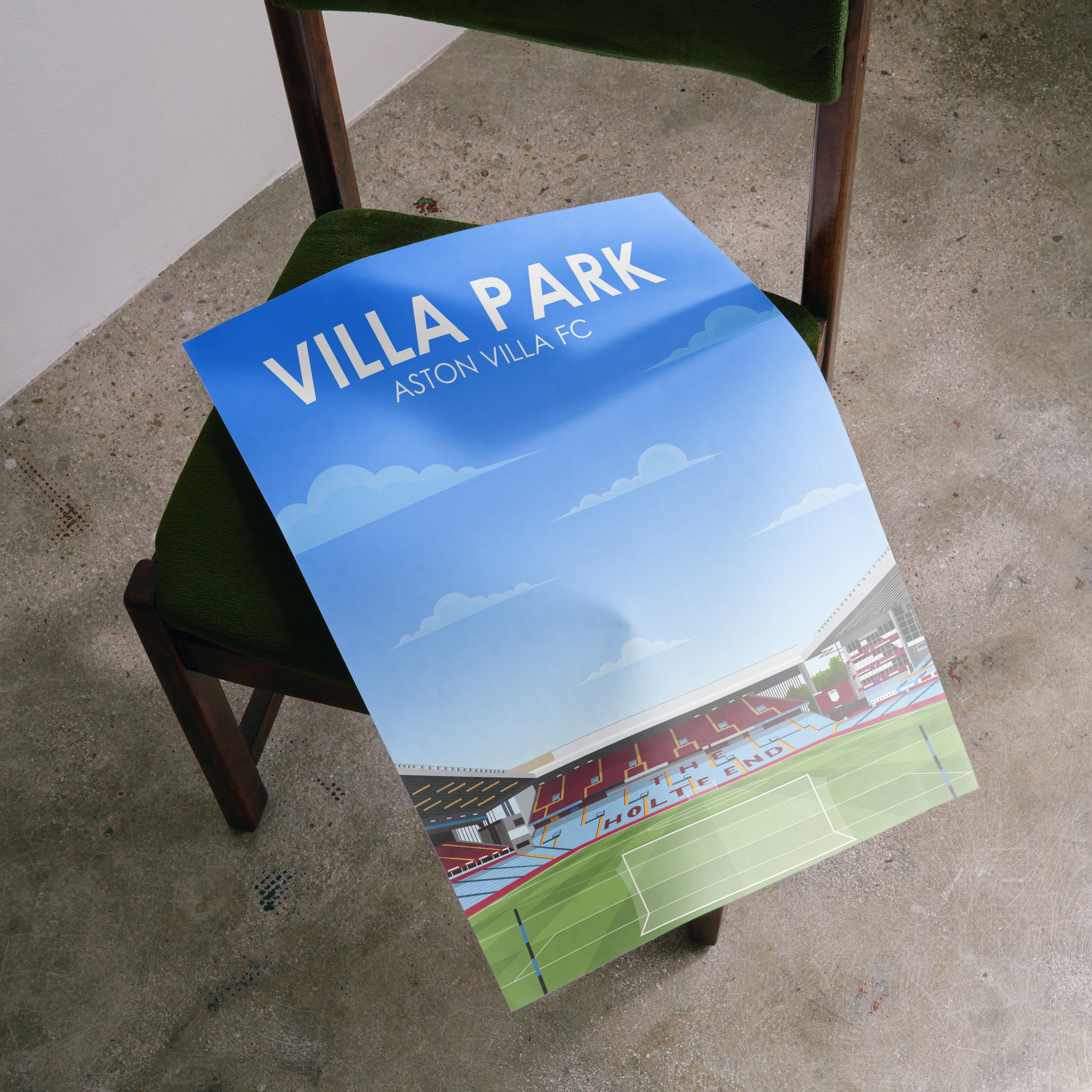 Villa Park Impresión Artística de Gran Formato