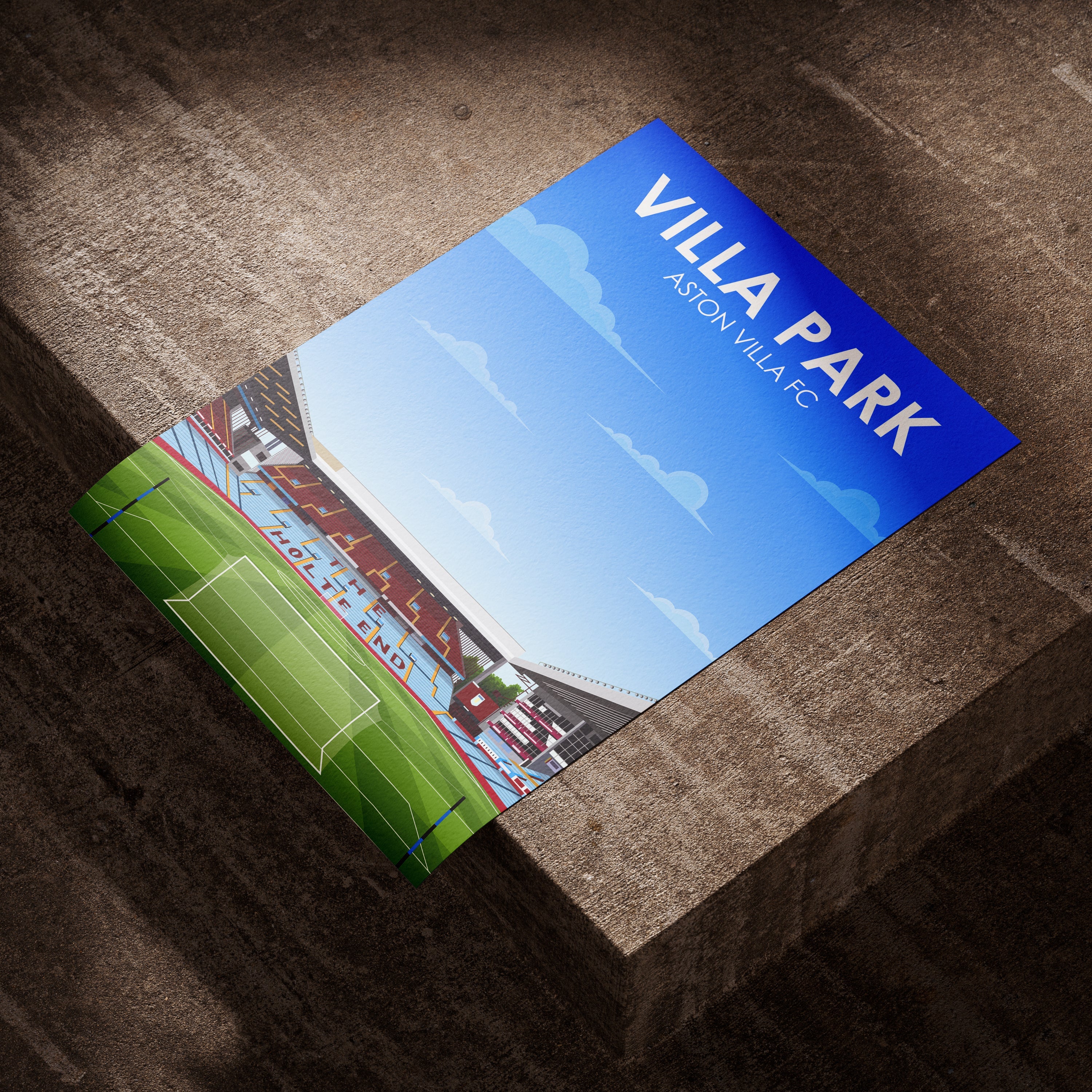 Villa Park Impresión Artística de Gran Formato